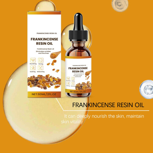 Frankincense Face Oil Organic Deep Hydration Smooth Complexion for Face and Body 2PCS 1