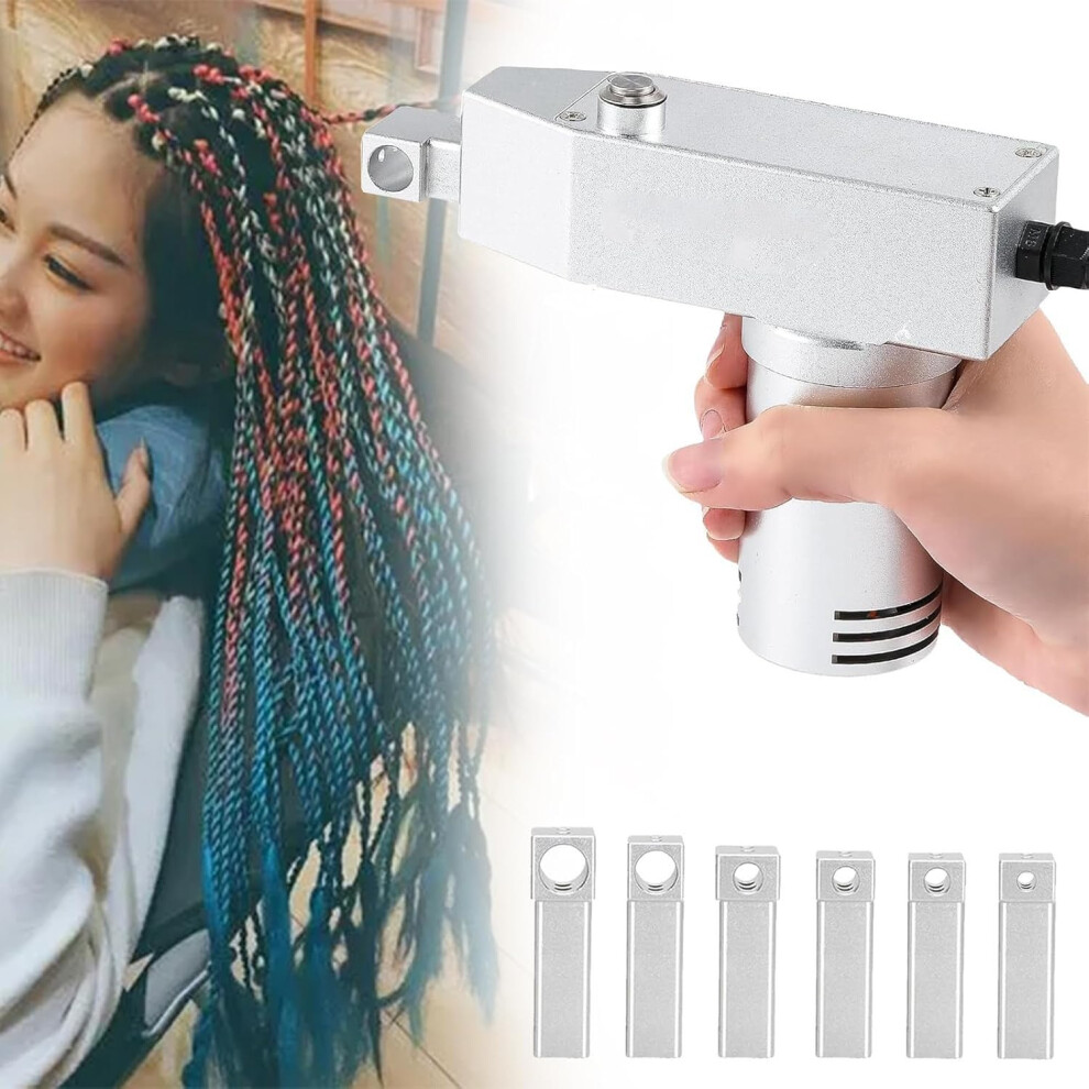 Unisex Electric Dreadlock Machine With Speed Braiding And Onehand Operation For Long Hair