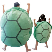 Wearable Turtle Shell Body Pillow for Adults and Kids, Large Plush Design for Anxiety Relief 120CM
