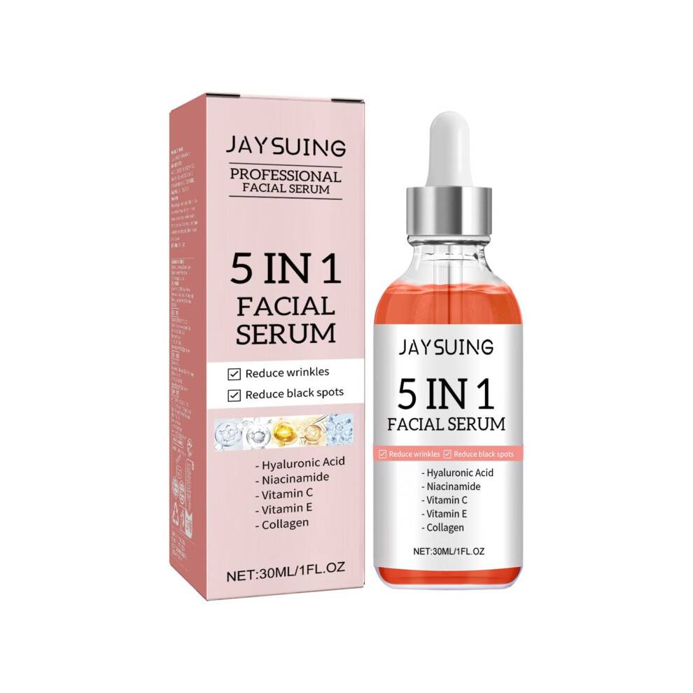 Vitamin C Face Serum with Hyaluronic Acid Collagen Niacinamide for Anti Aging Hydrating Brightening 30ml