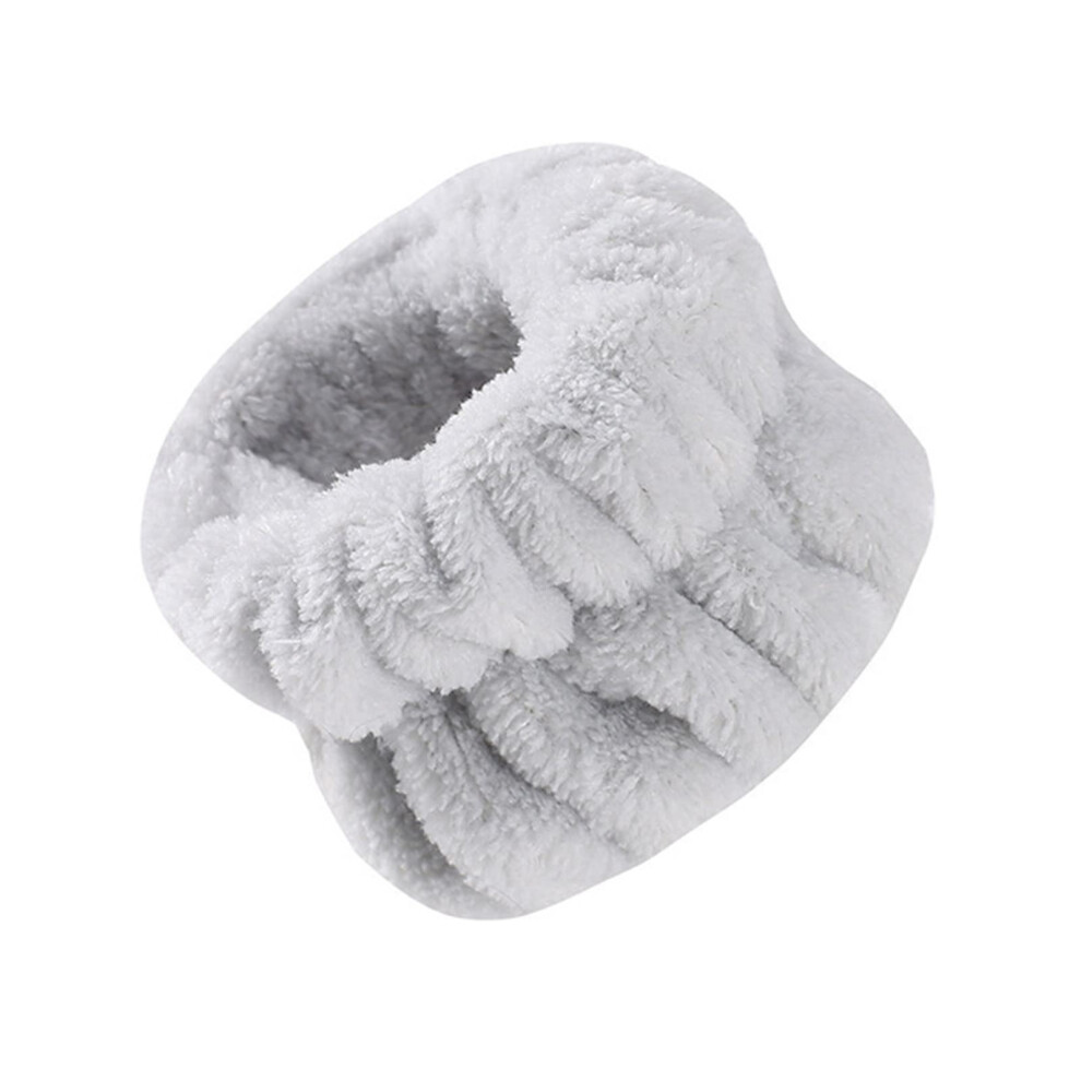 Face Wash Wristband Soft Terry Cloth Absorbent Plush Elastic for Skincare and Makeup