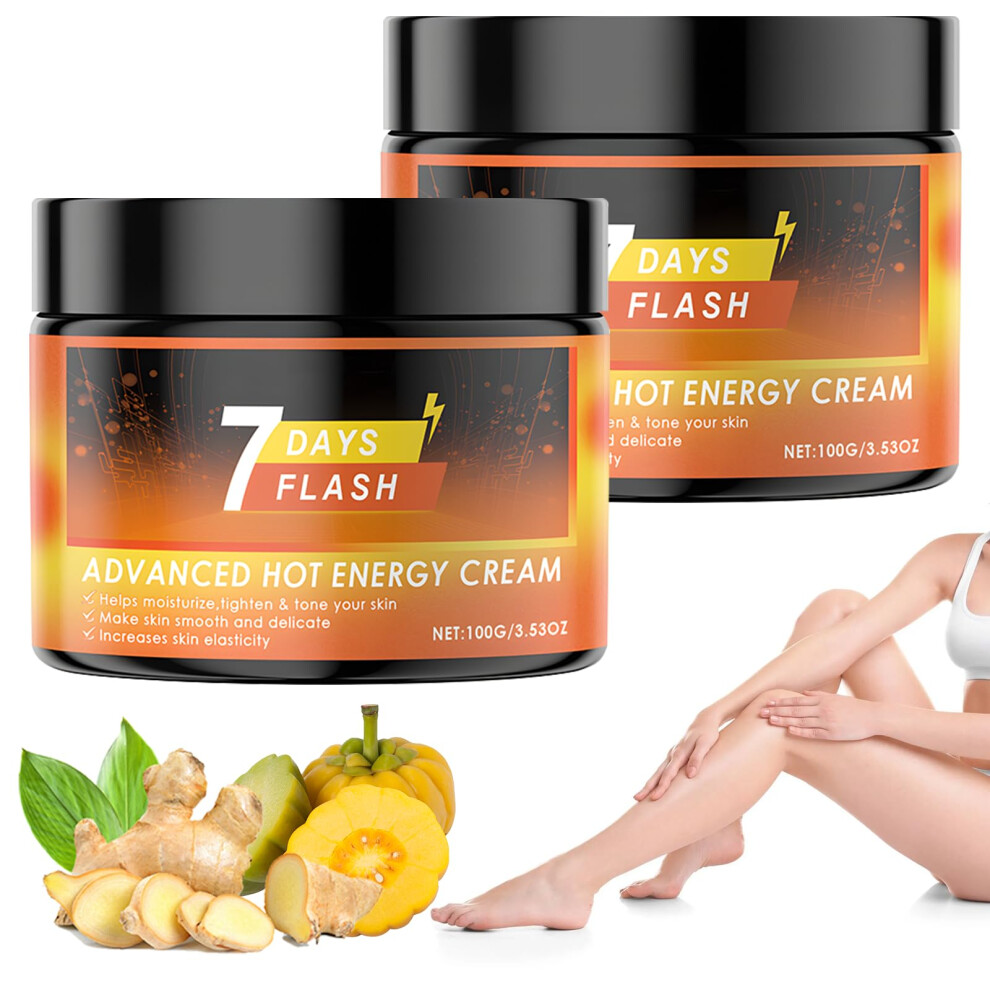 Skin Tightening Cream with Deep Hydration and Fast Absorption, Body Firming Moisturizer, 2 PCS