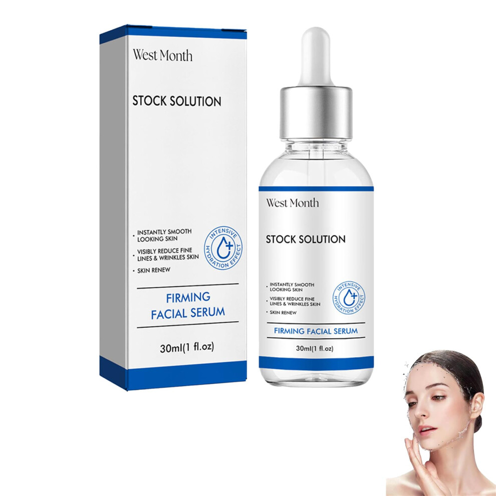 Anti Aging Firming Facial Serum with Collagen Boost and Deep Hydration for Mature Skin 1Fl Oz