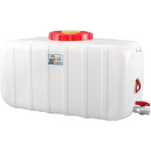 Outdoor Water Storage Tank with LeakProof Faucet, Multiple Sizes Rainwater Collection Barrel for Garden Irrigation