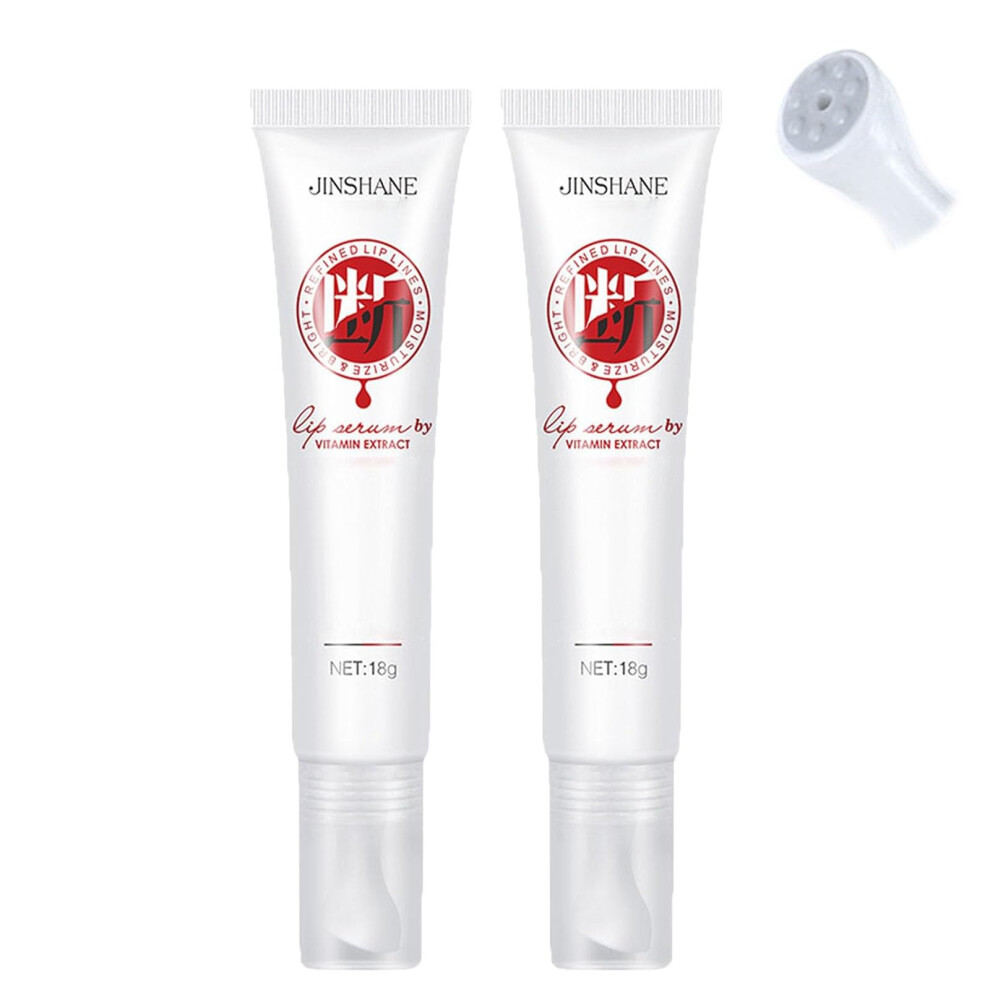Dark Lip Balm And Serum Set For Lips, Deep Hydration, Tone Improvement, Nonsticky, 2Pcs