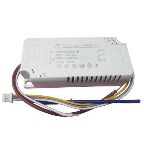 APP Control LED Driver 2.4G Απομακρυσμένος Έξυπνος Μετασχηματιστής Ρυθμιζόμενος 2