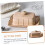 Ceramic Butter Dish with Lid Rectangular Porcelain Holder Keeps Food Fresh Microwave Safe 3
