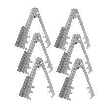 6Pcs Garden Stem Stripper with Soft Grip for Safe Thorn and Leaf Removal, Ideal for Florists