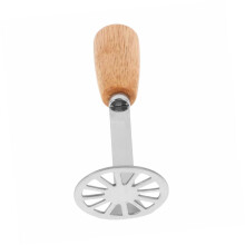 Stainless Steel Potato Masher with Ergonomic Grip for Camping and Outdoor Cooking