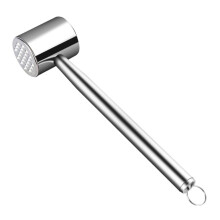 Stainless Steel Meat Tenderizer Mallet Heavy Duty Hammer for Steak Chicken Beef Cooking