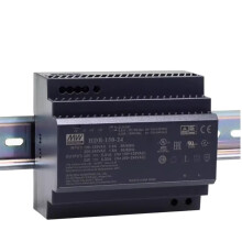 HDR15024 24V Ultra Slim Step Shape DIN Rail Power Supply 150W Energy Saving Design