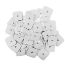 30Pcs 4X4cm Elektroden, Elektrodenpad, selbstklebende Elektrodenpflaster für TENS-Therapiegeräte, Physiotherapie.