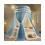 Mosquito Net Bed Canopy Double Layer Dome with Full Insect Protection Adjustable Height Blue 1.8x2m 1
