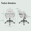 ELFORDSON ELFORDSON Office Chair Ergonomic Executive Computer Work Seat 11
