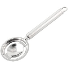 Stainless Steel Egg Separator Tool for Quick Egg Yolk Separation and Easy Cleaning Silver