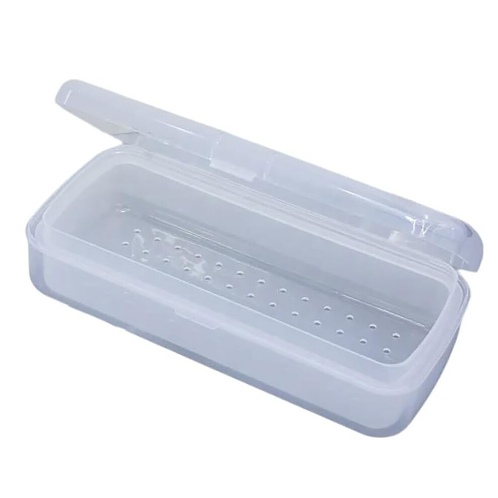 Large Capacity Transparent Nail Sterilizer Box for Manicure Tools and Salon Equipment