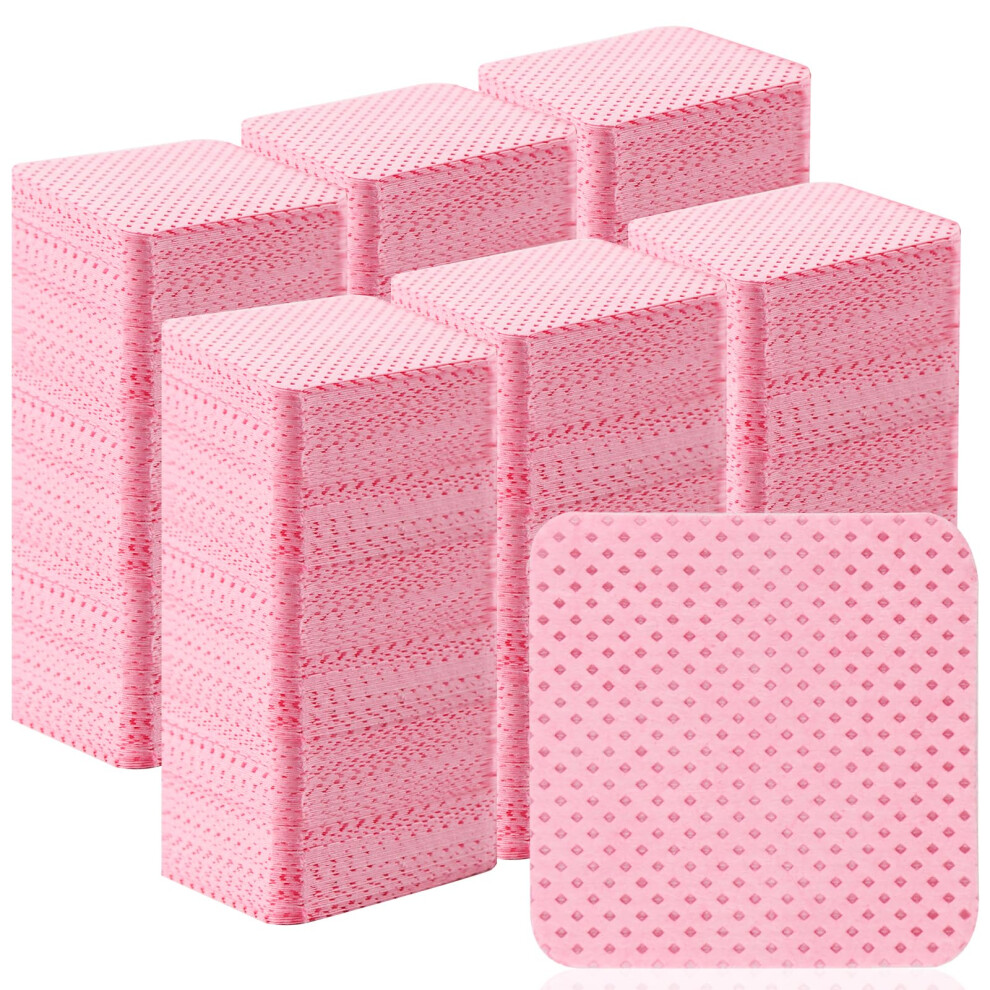 1200PCS Lint  Nail Wipes for Gel Polish and Eyelash Glue Removal NonWoven Remover Pads