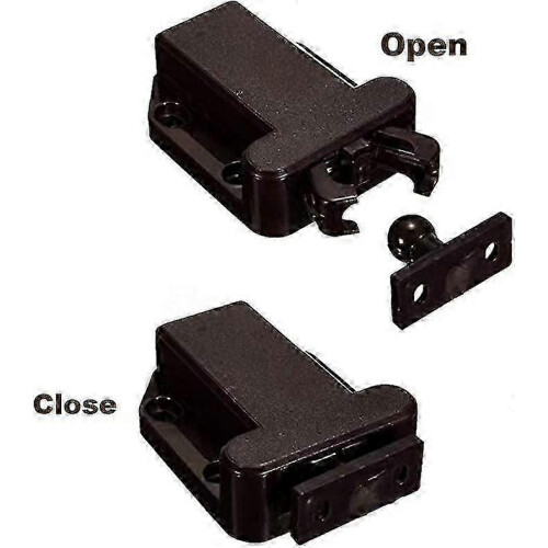 8-Pack Push LatchTouch Lockch Safe Push Latchrebound Selbstverriegelungsgerät Offen Lock Lock Schubl 2