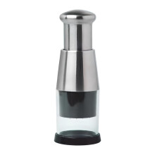 Stainless Steel Garlic Press Chopper with SpringLoaded Easy Press for Garlic Ginger and Chili