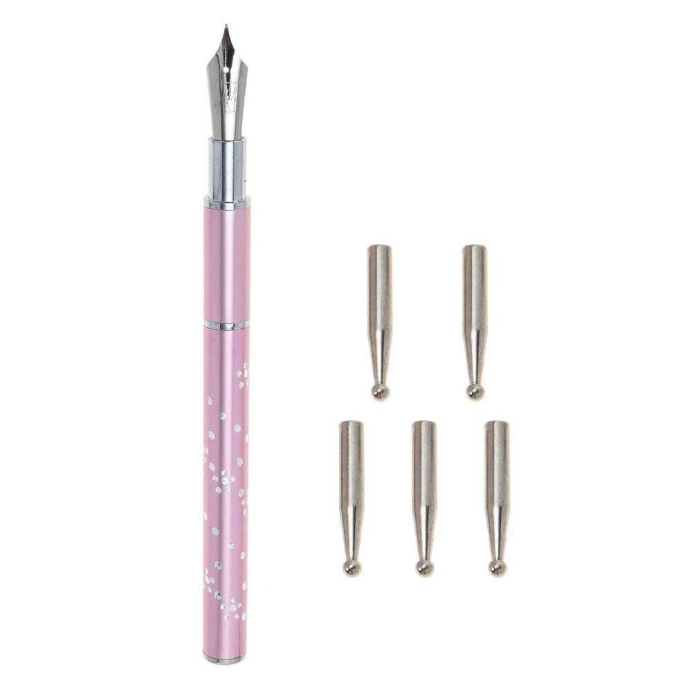 Nail Art Dotting Tool Dual End Pen with Precise Dot Control for Salon and Home Manicures