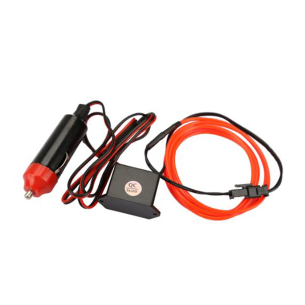 El Wire Car Lights Led Interior Ambient Lighting Usb Flexible Strip For Car Decoration Red 9053599793052