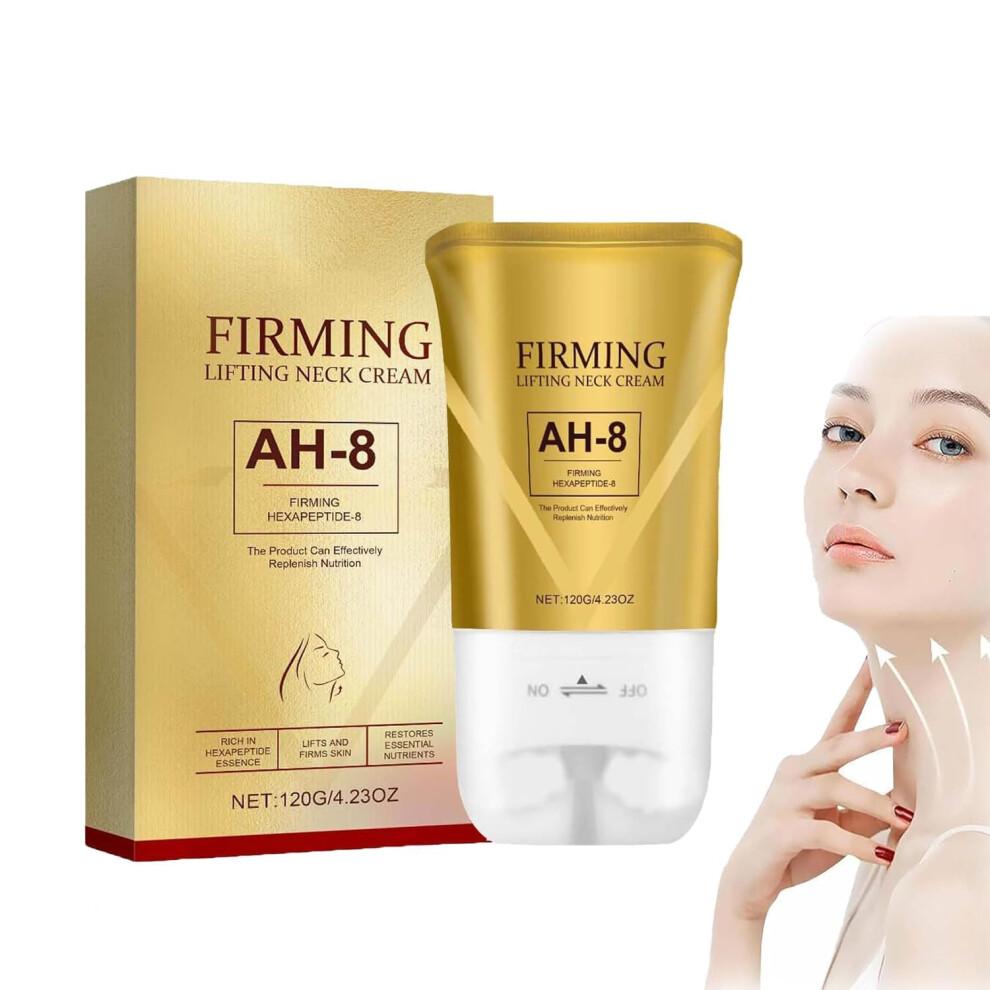 Cream Neck Firming With Peptides And Hyaluronic Acid For Wrinkles, Sagging And Crepey Skin