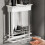 Wall Mounted Knife Holder, RustResistant Iron Rack with Removable Water Pan, NoDrill Installation 5