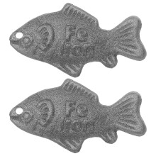 2 Stück Natural Iron Fish: Gusseisen-Supplement, Werkzeug, fischförmig zum Kochen veganer Sportler,