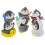 Penguin Decor Creative Desktop Penguin Ornamente für Dekor 6Pcs Set 4