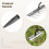 Manual Weed Puller with Ergonomic Handle, 8Claw Manganese Steel Garden Weeding Tool, RustResistant 2
