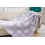 Soft Cozy Reversible Throw Blanket with Smiley Face Checkerboard, Purple Microfiber 51'x63' 2