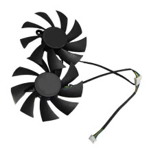 2PCS 87MM GA92A2H køleblæser til ZOTAC GTX 1660 Ti RTX 2060 2070 SUPER Mini grafikkortkølerblæser GFY09215M12SPA