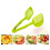 Vegetable Slicer and Fruit Cutter Handheld Set, Quick Banana and Egg Slicing, 2Pcs Kitchen Tool 1