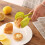 Vegetable Slicer and Fruit Cutter Handheld Set, Quick Banana and Egg Slicing, 2Pcs Kitchen Tool 2