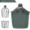 LN-Military Canteen Kit-2τμχ Σετ ποτηριών στρατιωτικής καντίνας από ανοξείδωτο ατσάλι (100 2