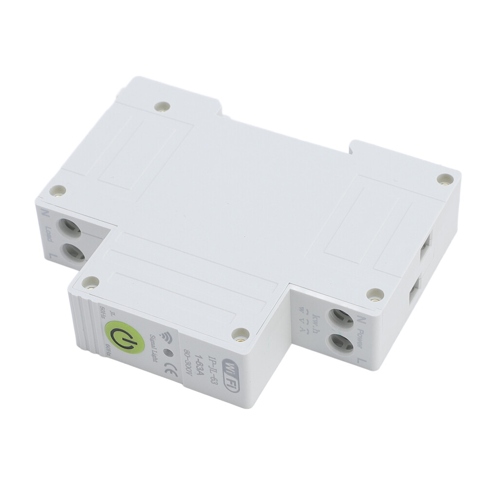 Smart Wifi Circuit Breaker 1P-Jl-63 63A Over Under Voltage Protection 5021383195300