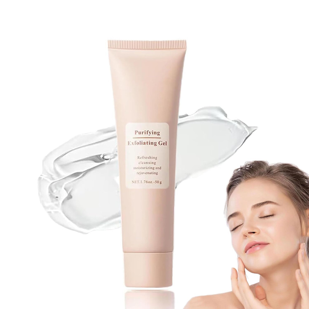 Exfoliating Gel Gentle Facial Cleanser for Face and Body with Deep Hydration and Smooth Skin