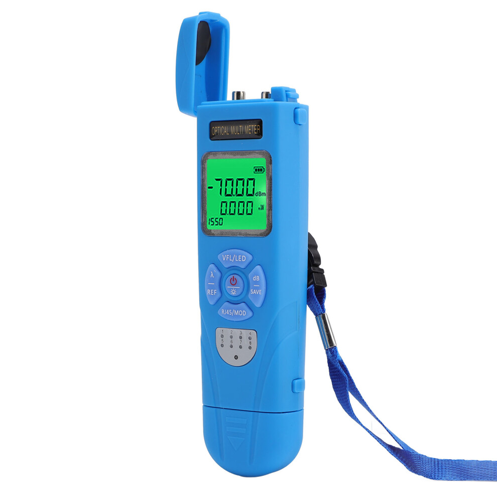 Rechargeable Fiber Optic Tester -70 To+10Dbm, 1650Nm, Portable, Vfl Led 7901383195341