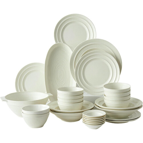 4.5 Inch Ceramic Rice Bowl Chinese Tableware Microwave Dishwasher Safe Scratch Resistant 2