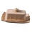 Butter Dish with Lid, Rectangular Ceramic Design, Freshness Sealing, Stylish Kitchen Storage Tray 1
