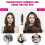 2Pcs Στρογγυλή Βούρτσα Όγκου για Airwrap Hair Styler Limp Flat Hair Volumizer Attachment Tool A 2