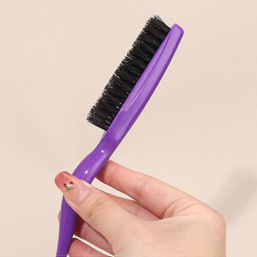 Pincel de Cerdas de Javali para um estilo de volume, com pegada ergonómica e design compacto e leve 1