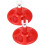 Automatic Chicken Waterer 2 Pack, PP Poultry Drinking Bowl for Chickens Ducks Geese, SpillResistant 4