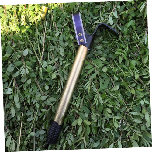 Tree Bark Scraper with Ergonomic NonSlip Grip,  Hardness Blade Log Debarking Tool for Fruit Trees 2