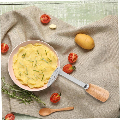 Stainless Steel Potato Masher for Kitchen Smooth Mashed Food and MultiVegetable Mashing 2