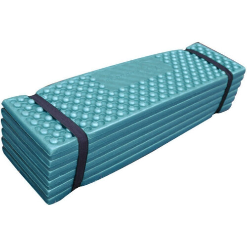 Camping Sleeping Pad Soft PVC Foldable Egg Crate Mat with Moisture Insulation for Outdoor Use 2