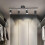 LED Ceiling Track Lighting 4Light Matte Black Adjustable 330 Spotlights Foldable for Kitchen 4