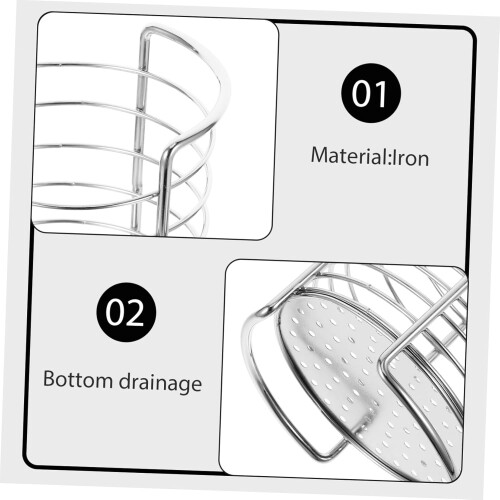 Utensil Drying Rack Silverware Holder for Kitchen Counter SpaceSaving Square Cutlery Organizer 1