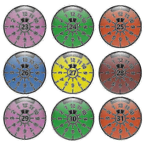 Εγκεκριμένα από την TUV 3D Gel Badges για Πινακίδες Κυκλοφορίας-2Pcs 1