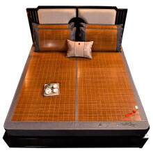 Cooling Bamboo Sleeping Mat DoubleSided Ice Silk Foldable Breathable Mattress Topper 100x190CM